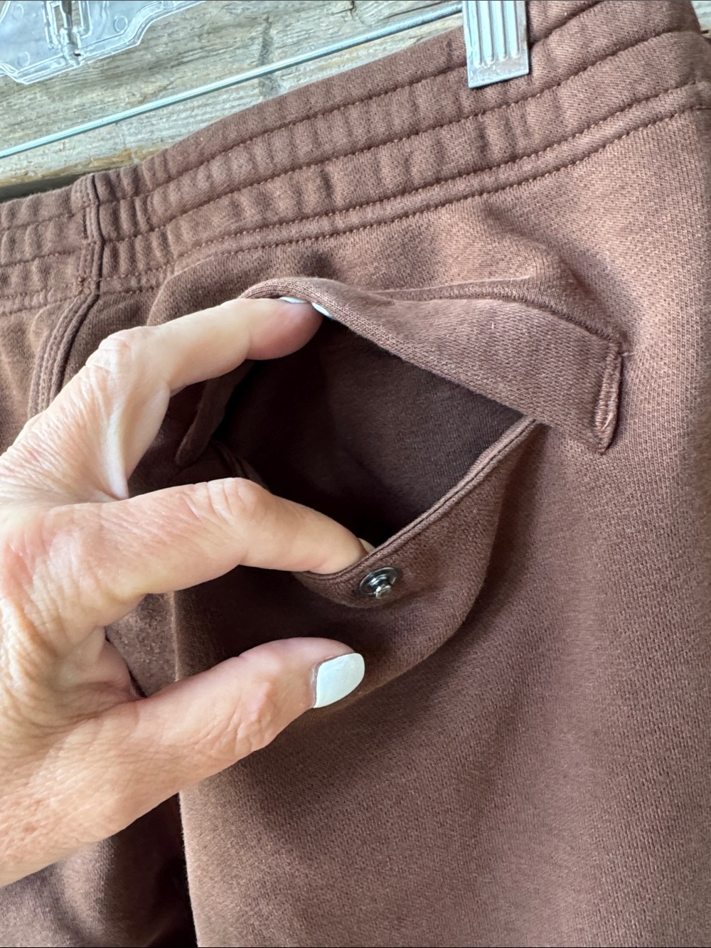 Nike Brown Fleece Joggers Track Suit Men’s Large - Picture 10 of 13